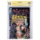 MISPRINT CYBERFORCE #4 CBCS 8.5 SIGNED SILVESTRI +