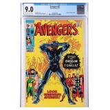 AVENGERS #87 ORIGIN OF BLACK PANTHER CGC 9.0