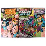 JUSTICE LEAGUE OF AMERICA ISSUE#61, 66 & 68