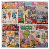 SUPERMAN VARIED SILVER AND BRONZE AGE LOT (7)