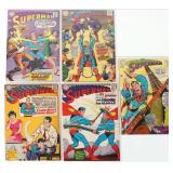 SUPERMAN ISSUES # 192, 196, 203, 206, & 208 VF