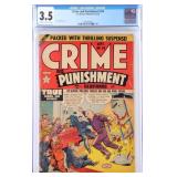 CRIME AND PUNISHMENT #54 CGC 3.5 GOLDEN AGE