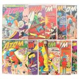 THE ATOM SILVER AGE DC COMICS LOT OF ELEVEN