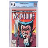 WOLVERINE 1982 LIMITED SERIES #1 CGC 9.2 MARVEL