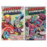 JUSTICE LEAGUE OF AMERICA # 50 & 52 DC COMICS