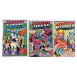 JUSTICE LEAGUE OF AMERICA # 50, 52, & 54 DC COMICS
