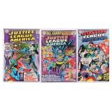 JUSTICE LEAGUE OF AMERICA  #44, 48, & 49 DC COMICS