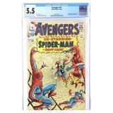 AVENGERS #11 SPIDER-MAN APPEARANCE CGC 5.5