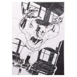 'THE BATMAN' ORIGINAL SIGNED ART BY DASH MARTIN