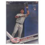 AARON JUDGE TOPPS 2017 #287 ROOKIE CARD HIGH GRADE