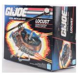 MISB VINTAGE GI JOE LOCUST HASBRO HELICOPTER TOY
