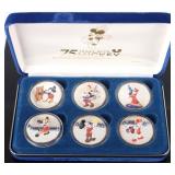 FINE SILVER 75 YEARS W/ MICKEY PROOF MEDALLION SET