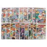 ASSORTED FANTASTIC FOUR BRONZE AGE COMICS - (21)