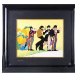 BEATLES YELLOW SUBMARINE 'LINEUP OF 4' SERIGRAPH