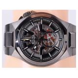 BULOVA MAQUINA SKELETON DIAL 21 JEWELS GUNMETAL