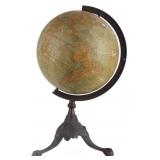 VINTAGE EARLY 1900'S RAND MCNALLY 12' GLOBE
