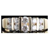 14K YELLOW GOLD CLASSY LADIES RING