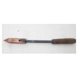 Soldering Iron Copper Head Wood Handle