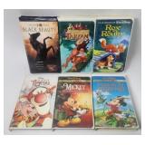 Kids VHS Movies - French (6x)