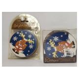 Coasters - Decorative Christmas (2 Sets) - New