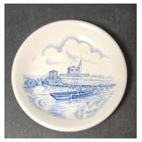 Ontarios Living Heritage Souvenir Plate Wood & S