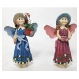 Pair of Angel Statuettes