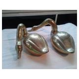 Brass Swans (Pair) - Heavy