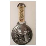 Hanging Plaque Belgium Tin Etain Pewter Lot B