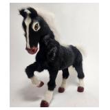 Handmade Horse Made with Fur Figurine Lot A