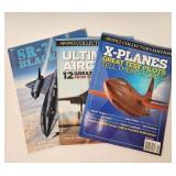 Military Planes Magazines - Various (3x) Lot