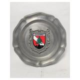 CHARMEY Pewter Plate D