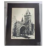 Porte St-Louis Quï¿½bec City Print Vintage