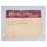 Canadian National Telegram - Canada 1951 Telegraph