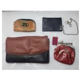 Change Purse/Wallets (4x) Lot vintage