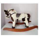 Plush Ride-on Rocking - Horse H:19' L:32'
