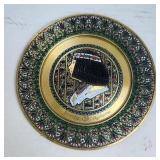 6' Brass Plate Handmade Egypt Air Princess Nefert