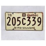 License Plate Lot E