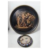 Egyptian Plate & Ashtray Lot
