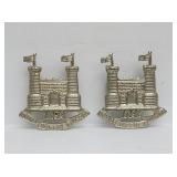 British Loyal Suffolk Collar Badge