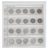 1968-2002 Canada 50 Cents Set of 20 Coins