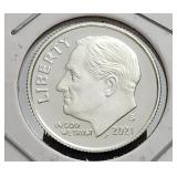 2021S Silver Proof Dime US