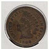 1908 India Head Penny US