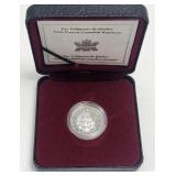 2000 Silver Proof 5 Cents Voltigeurs w/COA