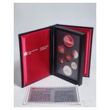 1986 Silver $1 Canada Proof Set Locomotive