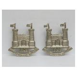 British Loyal Suffolk Collar Badge