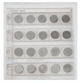 1968-2002 Canada 50 Cents Set of 20 Coins