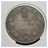 Canada 1931 25c Silver George V