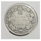 Canada 1919 25c Silver George