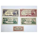 Japan Occupation WW2 Banknotes