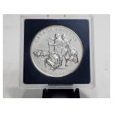 1990 Canada Silver $1 Brilliant Unc Capsule Kelsey